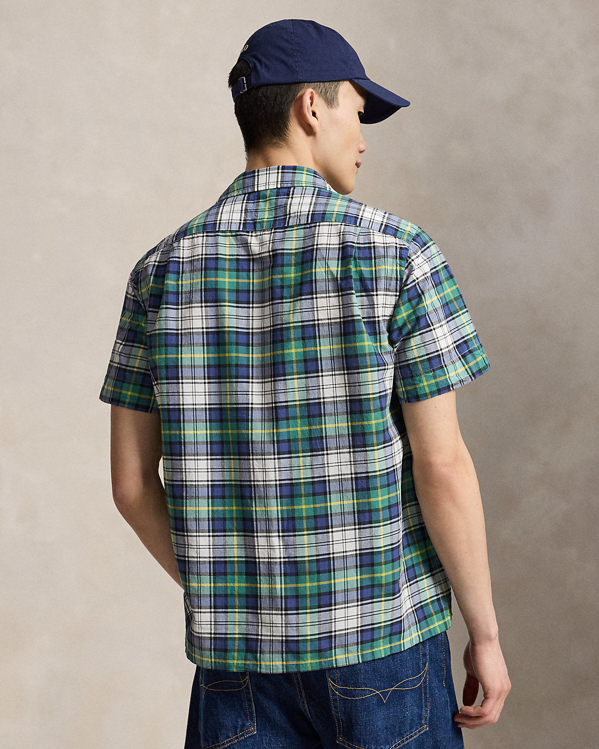 Ralph Lauren Classic Fit Madras Camp Shirt