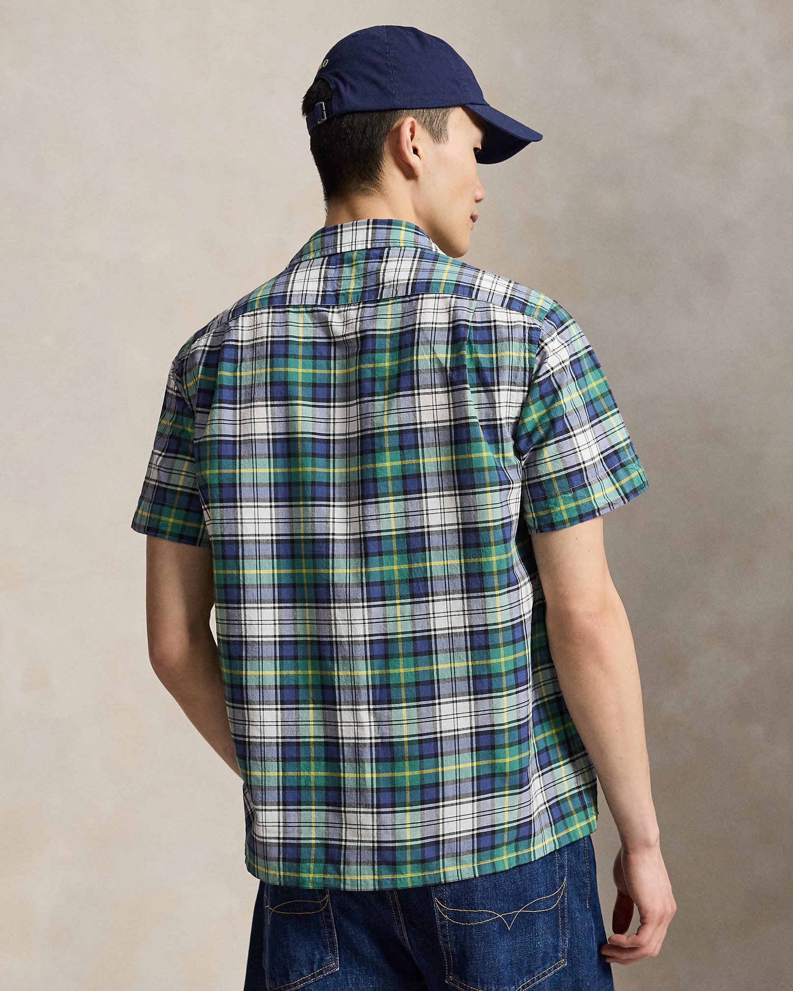 Ralph Lauren Classic Fit Madras Camp Shirt
