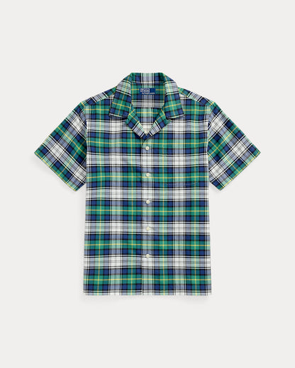 Ralph Lauren Classic Fit Madras Camp Shirt