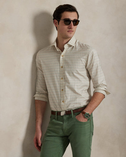 Ralph Lauren Classic Fit Tattersall Twill Shirt