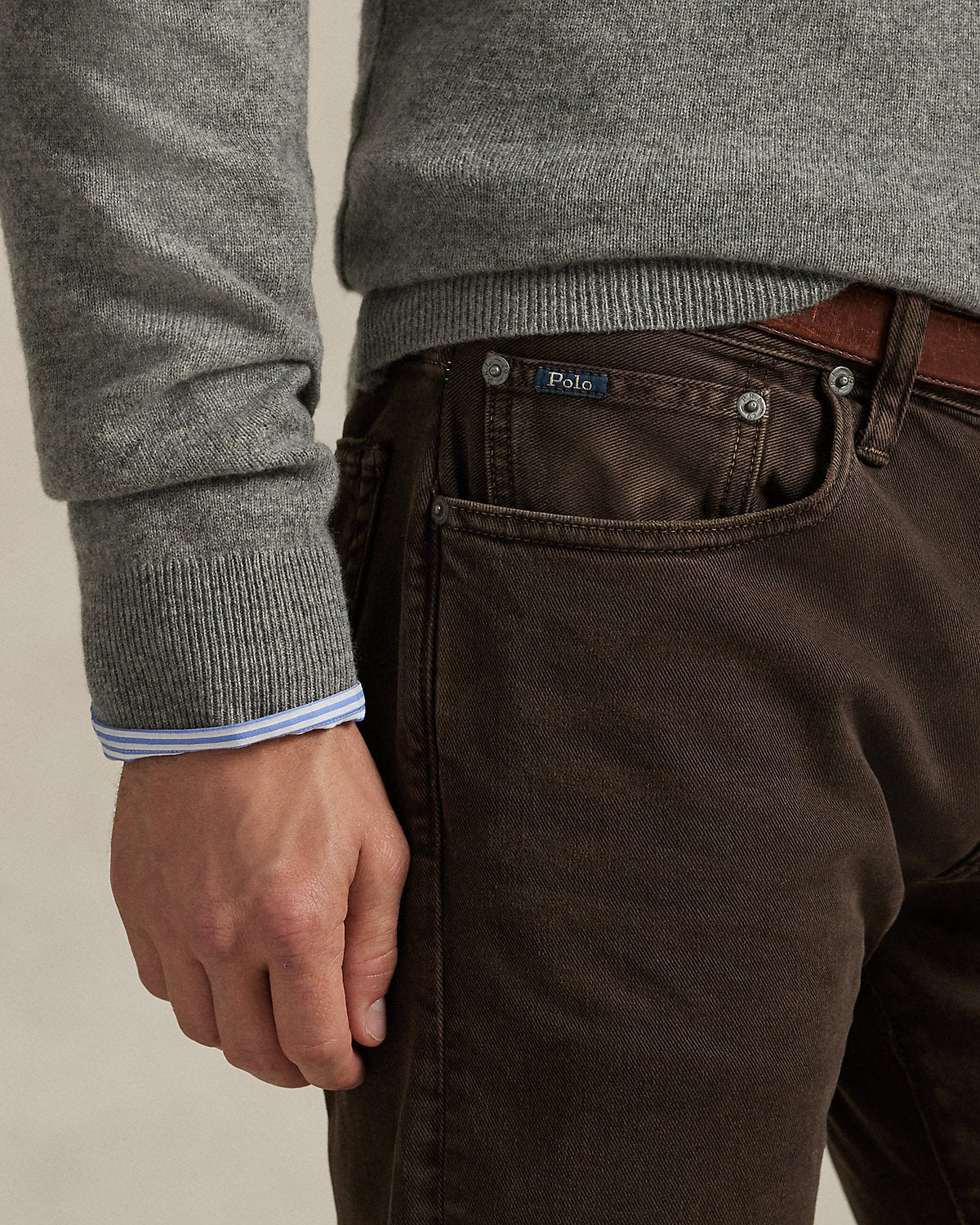Ralph Lauren Sullivan Slim GarmentDyed Stretch Jean