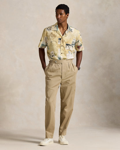Ralph Lauren The Oak Bluffs Diary Print Camp Shirt