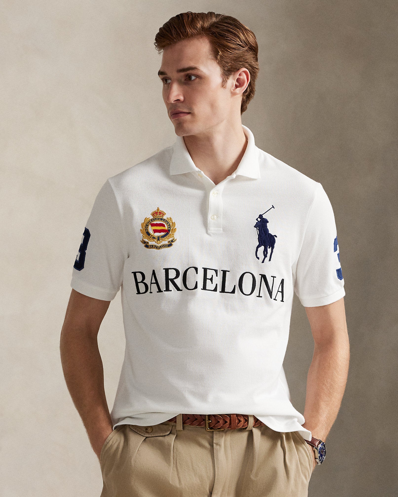 Ralph Lauren Classic Fit Barcelona Mesh Polo Shirt