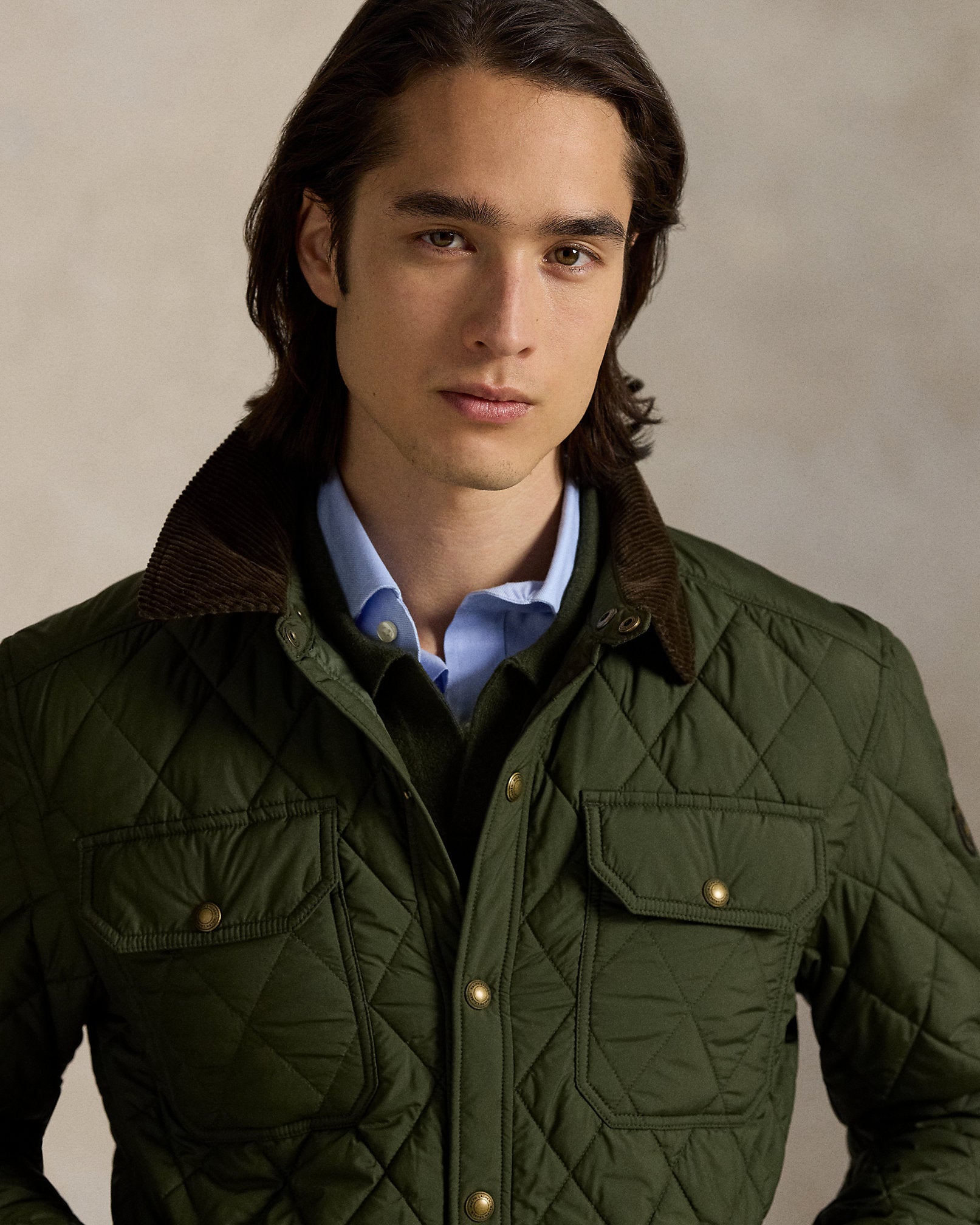 Ralph Lauren The Beaton Quilted Shacket