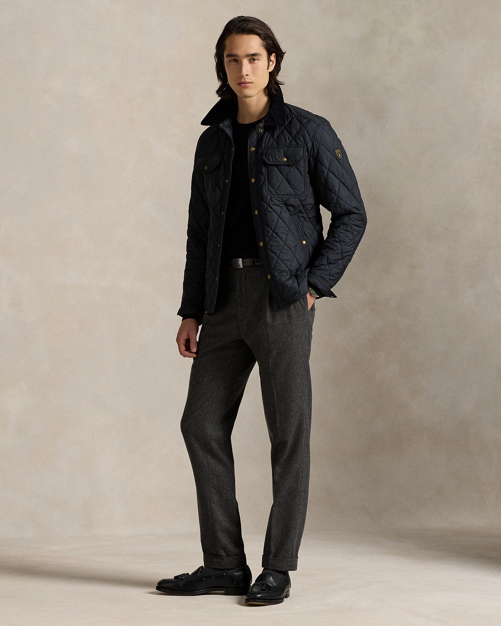 Ralph Lauren The Beaton Quilted Shacket