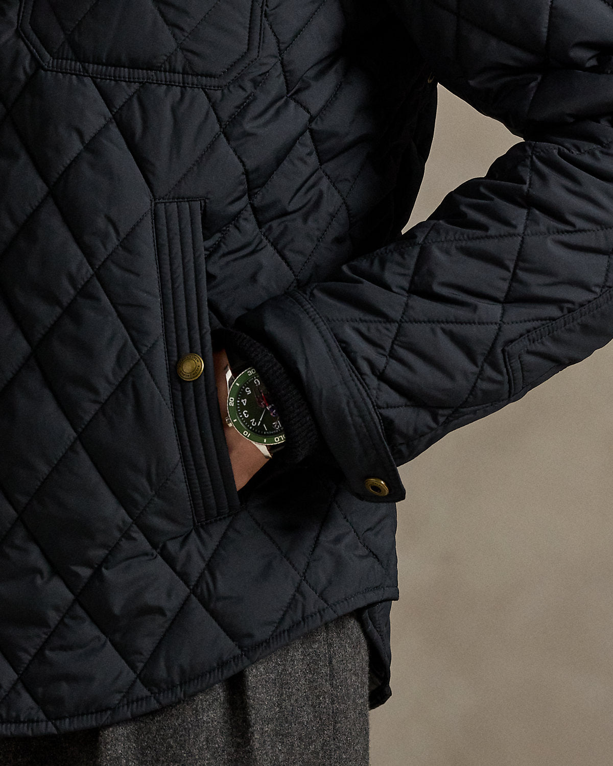 Ralph Lauren The Beaton Quilted Shacket