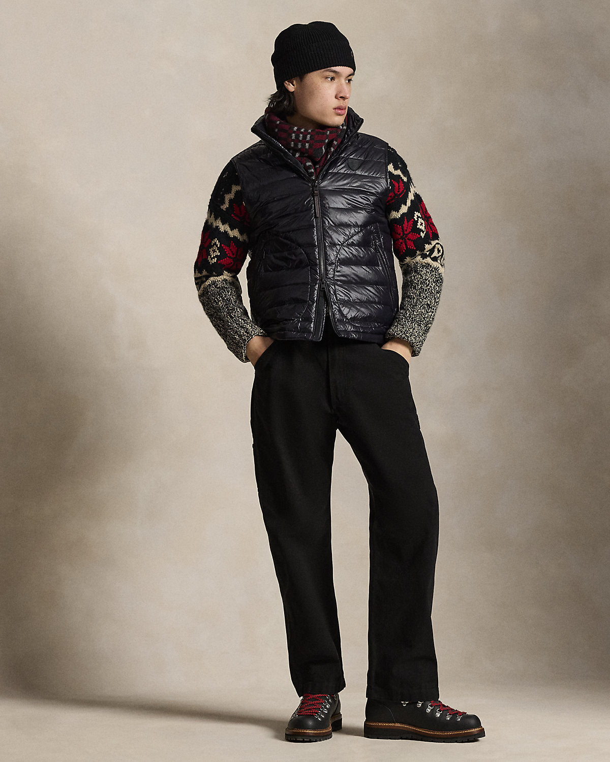 Ralph Lauren The Stewart Glossed Down Vest