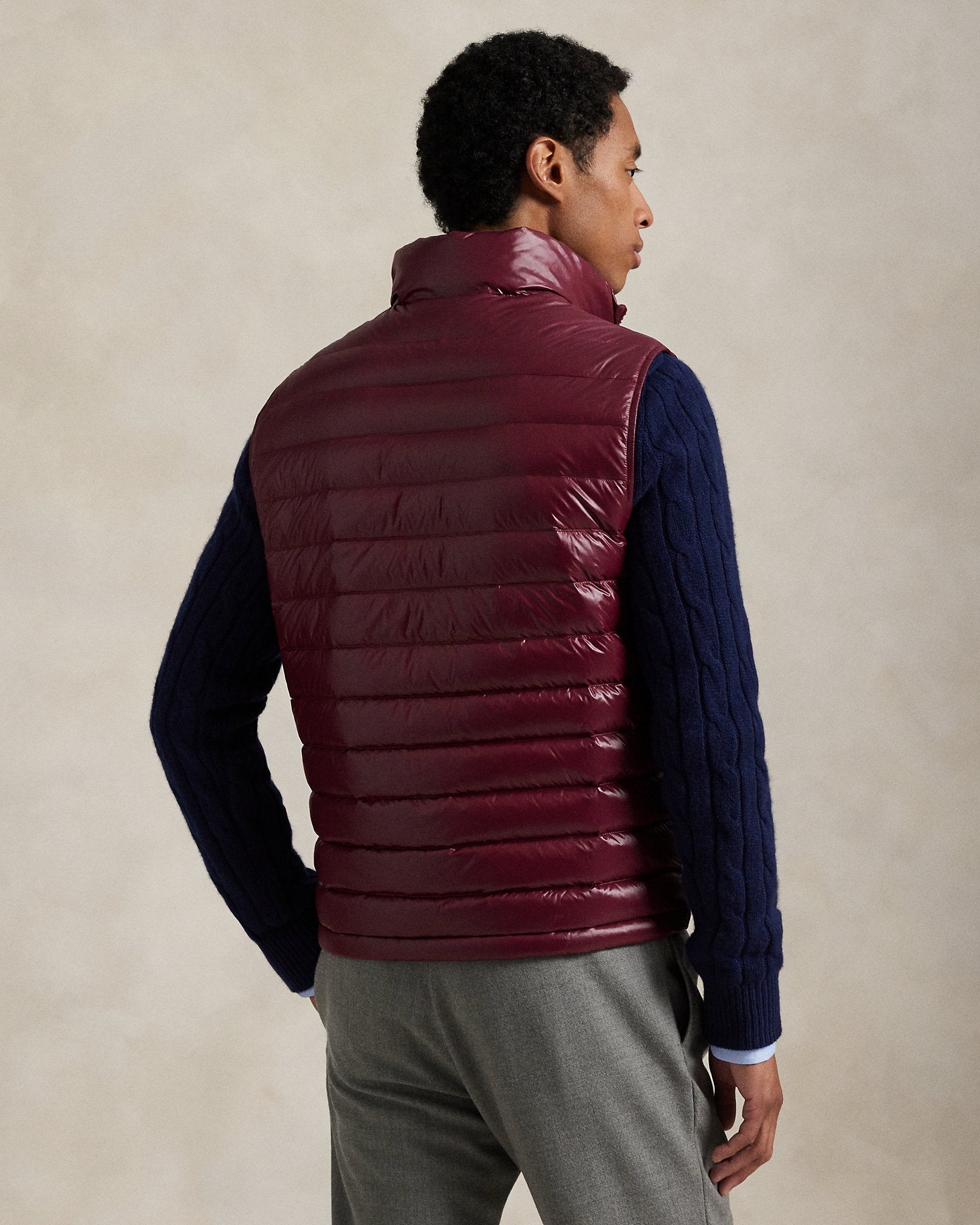 Ralph Lauren The Stewart Glossed Down Vest