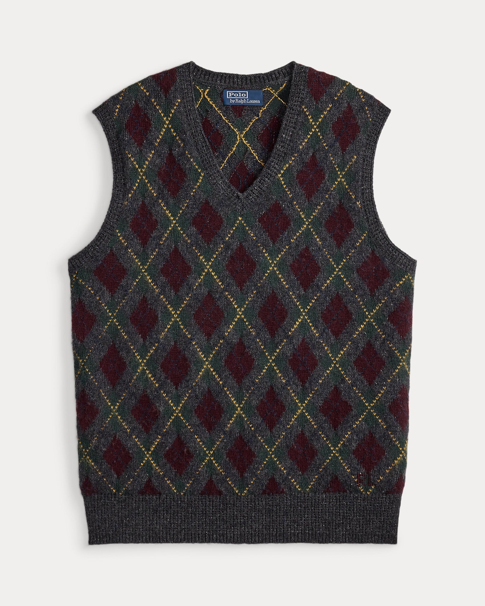 Ralph Lauren Argyle WoolCashmere Sweater Vest