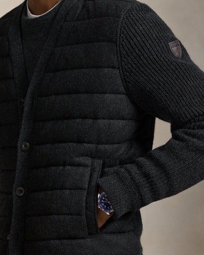 Ralph Lauren WoolCashmere Hybrid Cardigan