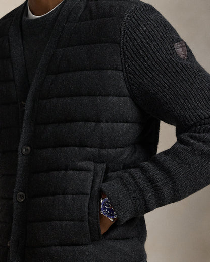 Ralph Lauren WoolCashmere Hybrid Cardigan