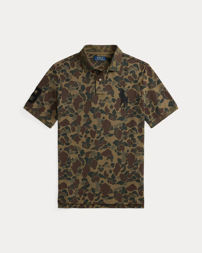 Ralph Lauren Classic Big Pony Camo Mesh Polo Shirt