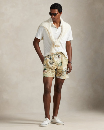 Ralph Lauren The Oak Bluffs DiaryPrint Swim Trunk