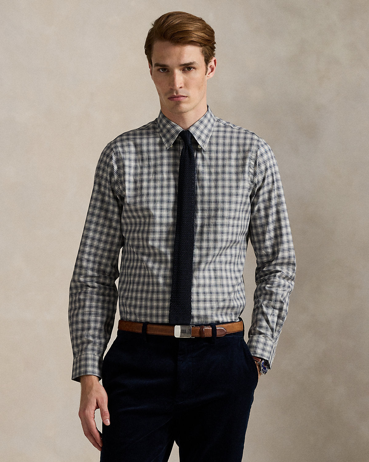 Ralph Lauren Classic Fit Plaid Twill Shirt