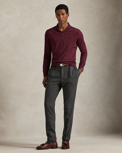 Ralph Lauren Textured Jersey Polo Shirt