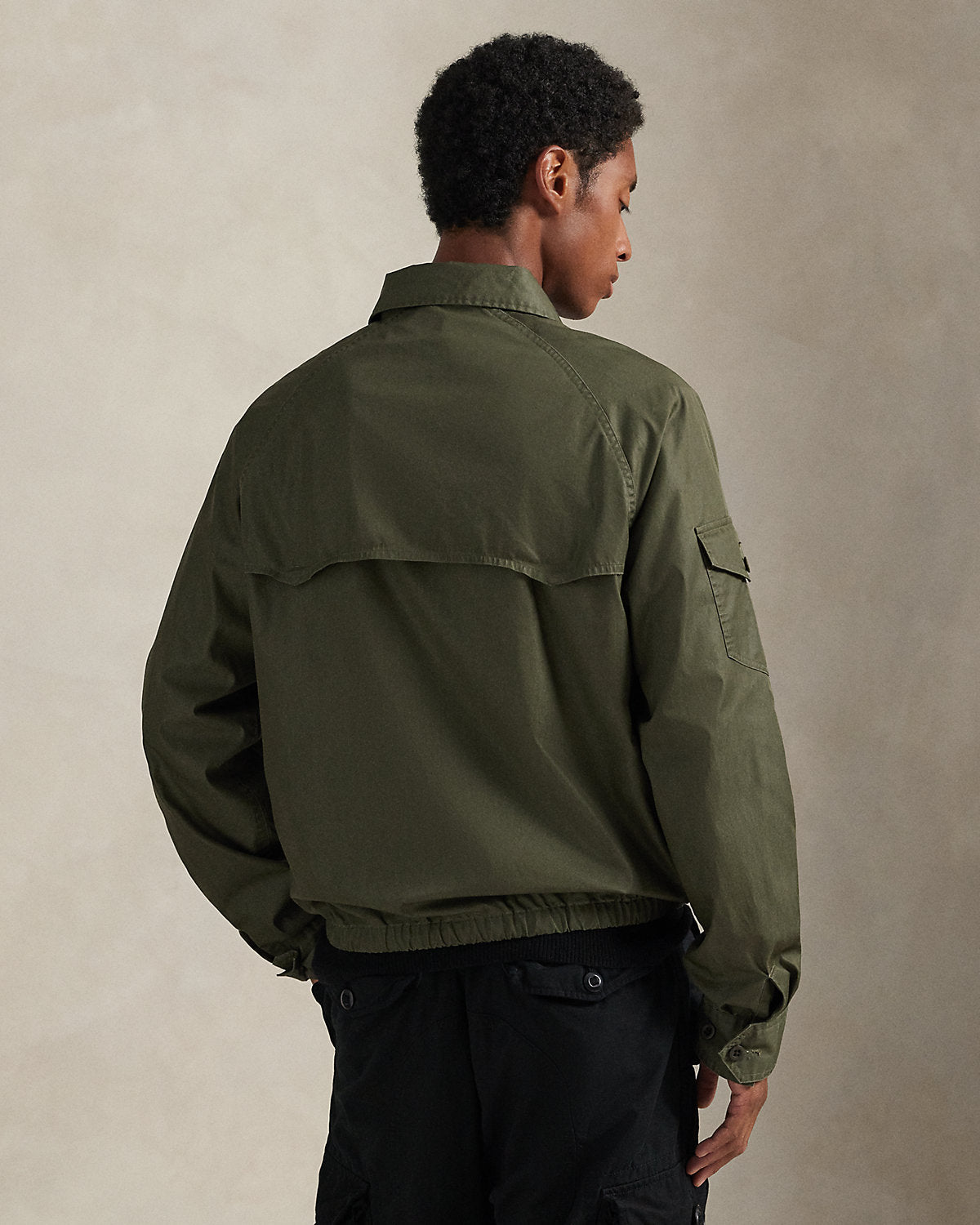 Ralph Lauren CottonBlend Coachs Jacket