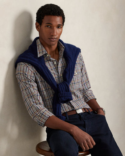 Ralph Lauren Classic Fit Plaid Poplin Shirt