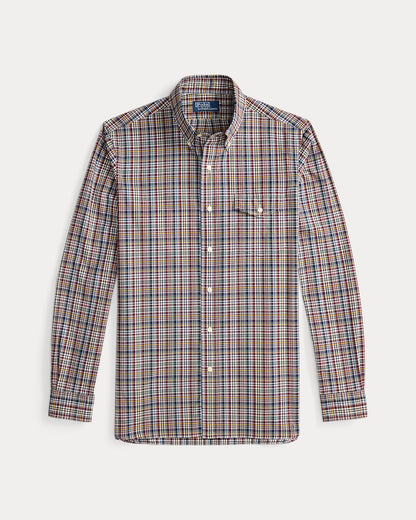 Ralph Lauren Classic Fit Plaid Poplin Shirt