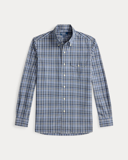 Ralph Lauren Classic Fit Plaid Poplin Shirt
