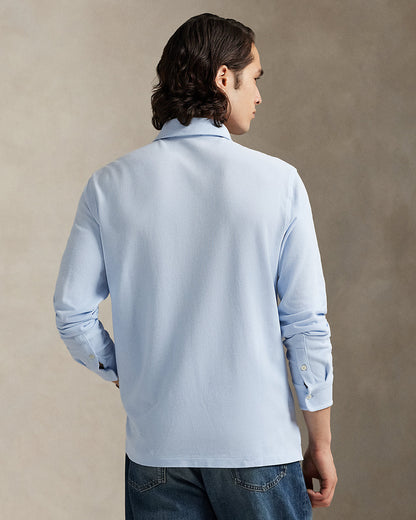 Ralph Lauren Classic Fit Embroidered Mesh Polo Shirt