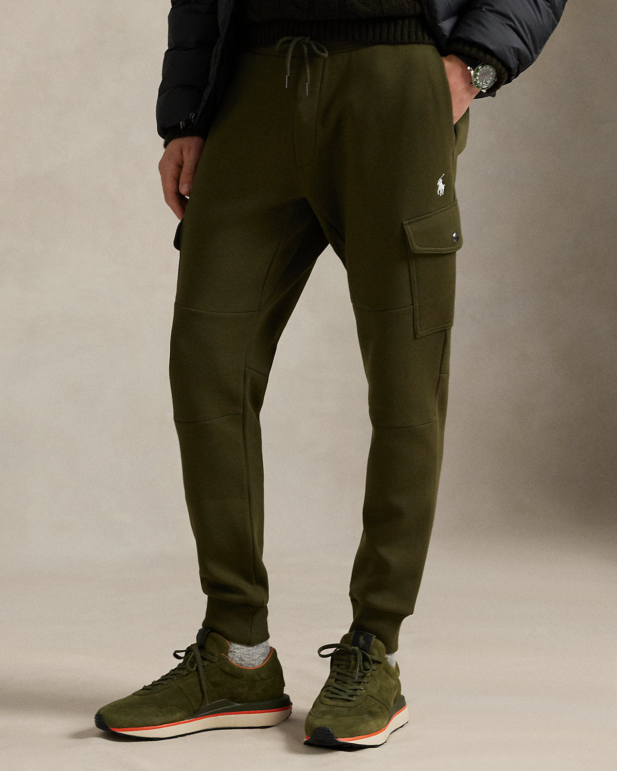 Ralph Lauren DoubleKnit Cargo Jogger Pant