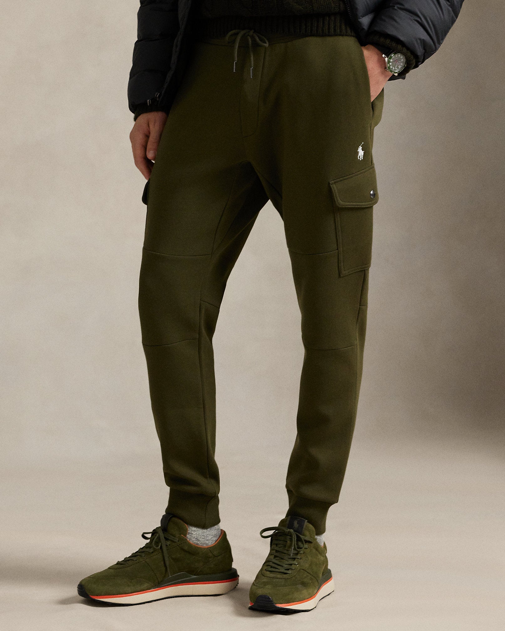 Ralph Lauren DoubleKnit Cargo Jogger Pant
