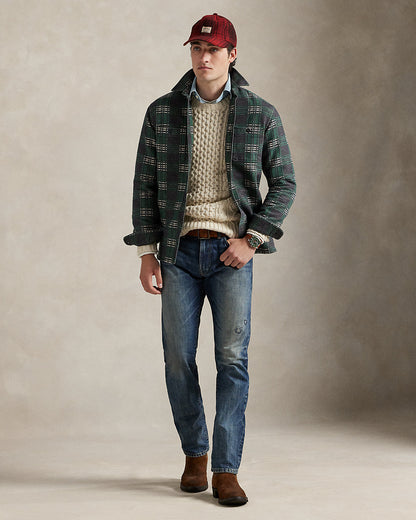 Ralph Lauren Classic Fit Plaid Flannel Workshirt
