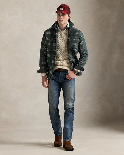 Ralph Lauren Classic Fit Plaid Flannel Workshirt