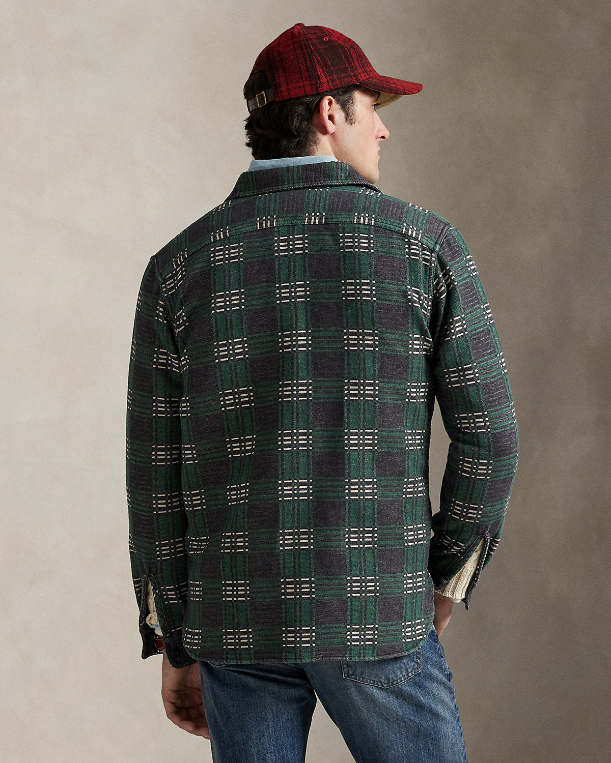 Ralph Lauren Classic Fit Plaid Flannel Workshirt