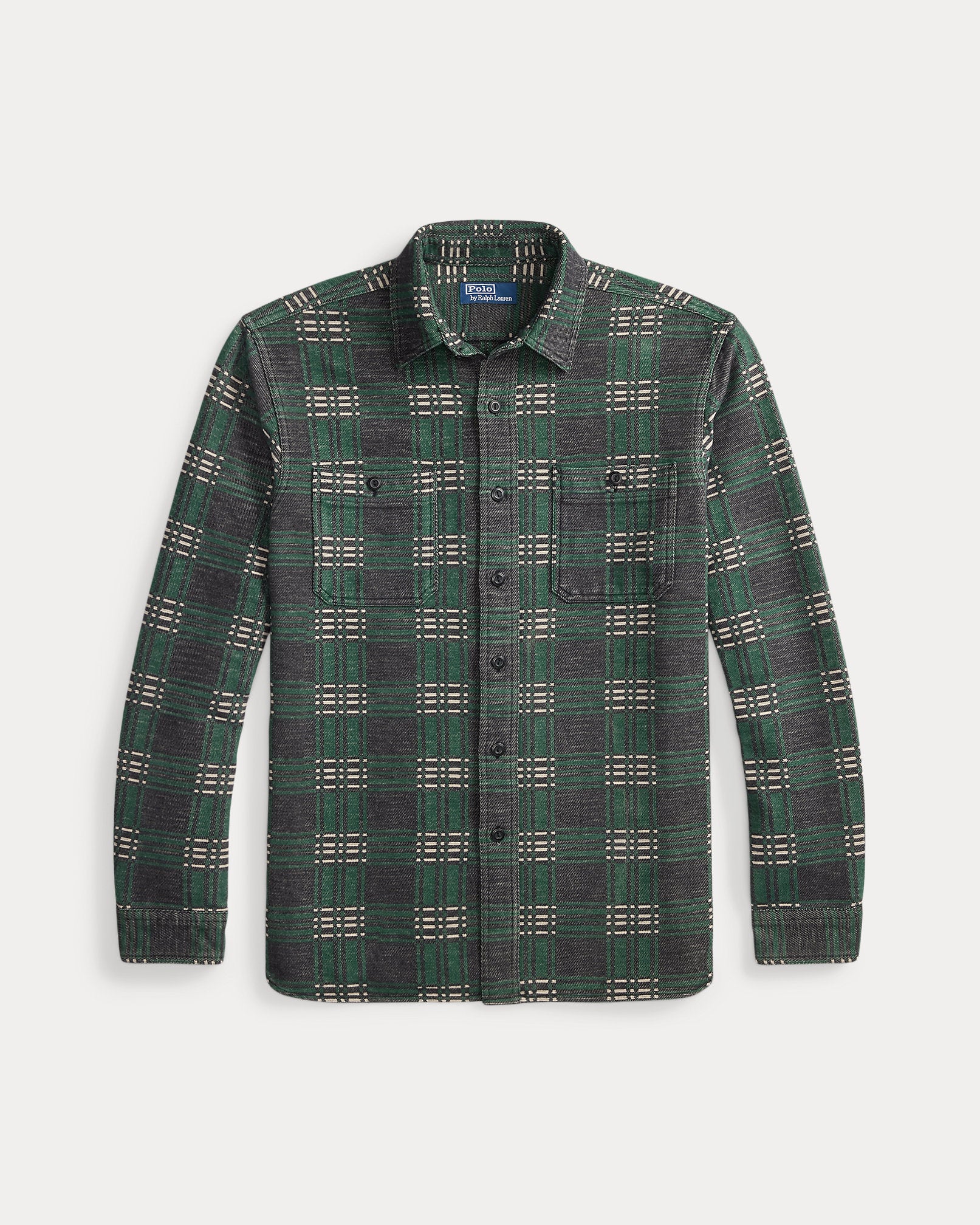 Ralph Lauren Classic Fit Plaid Flannel Workshirt