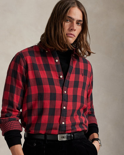 Ralph Lauren Classic Fit Plaid DoubleFaced Shirt