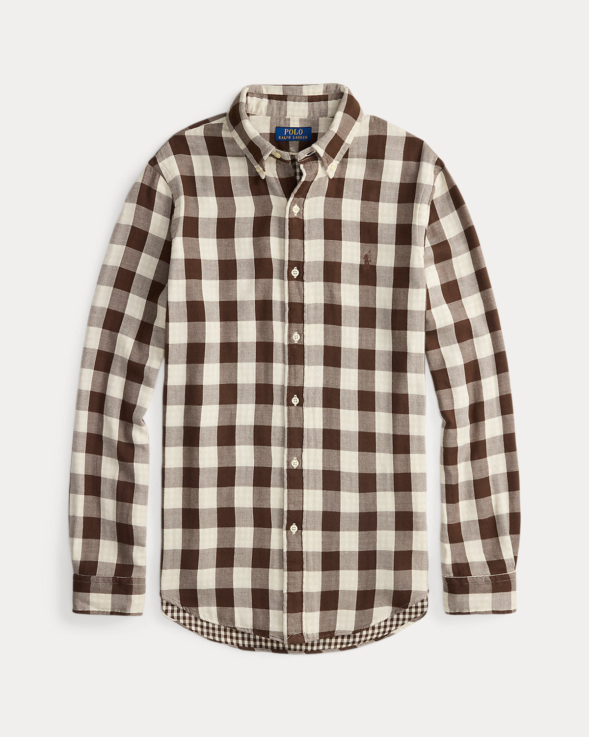 Ralph Lauren Classic Fit Plaid DoubleFaced Shirt