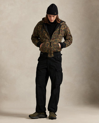 Ralph Lauren Camo DoubleKnit Fleece Hoodie