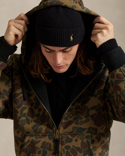 Ralph Lauren Camo DoubleKnit Fleece Hoodie