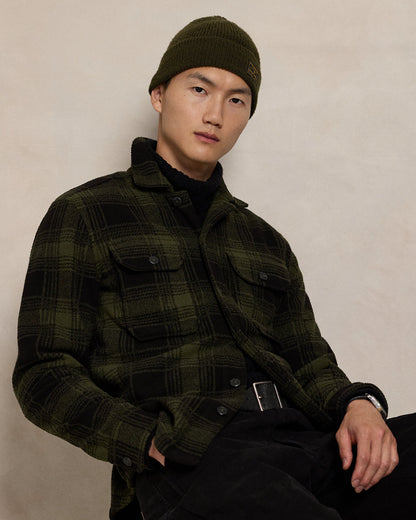 Ralph Lauren Plaid Pile Fleece Shirt Jacket