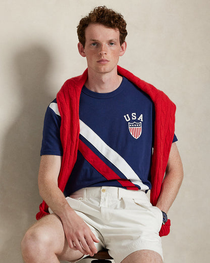 Ralph Lauren Standard Fit Jersey Graphic TShirt