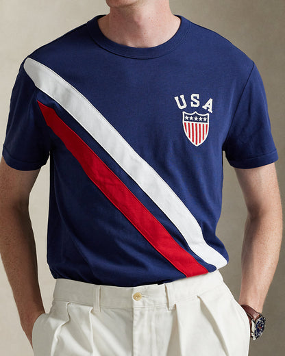 Ralph Lauren Standard Fit Jersey Graphic TShirt