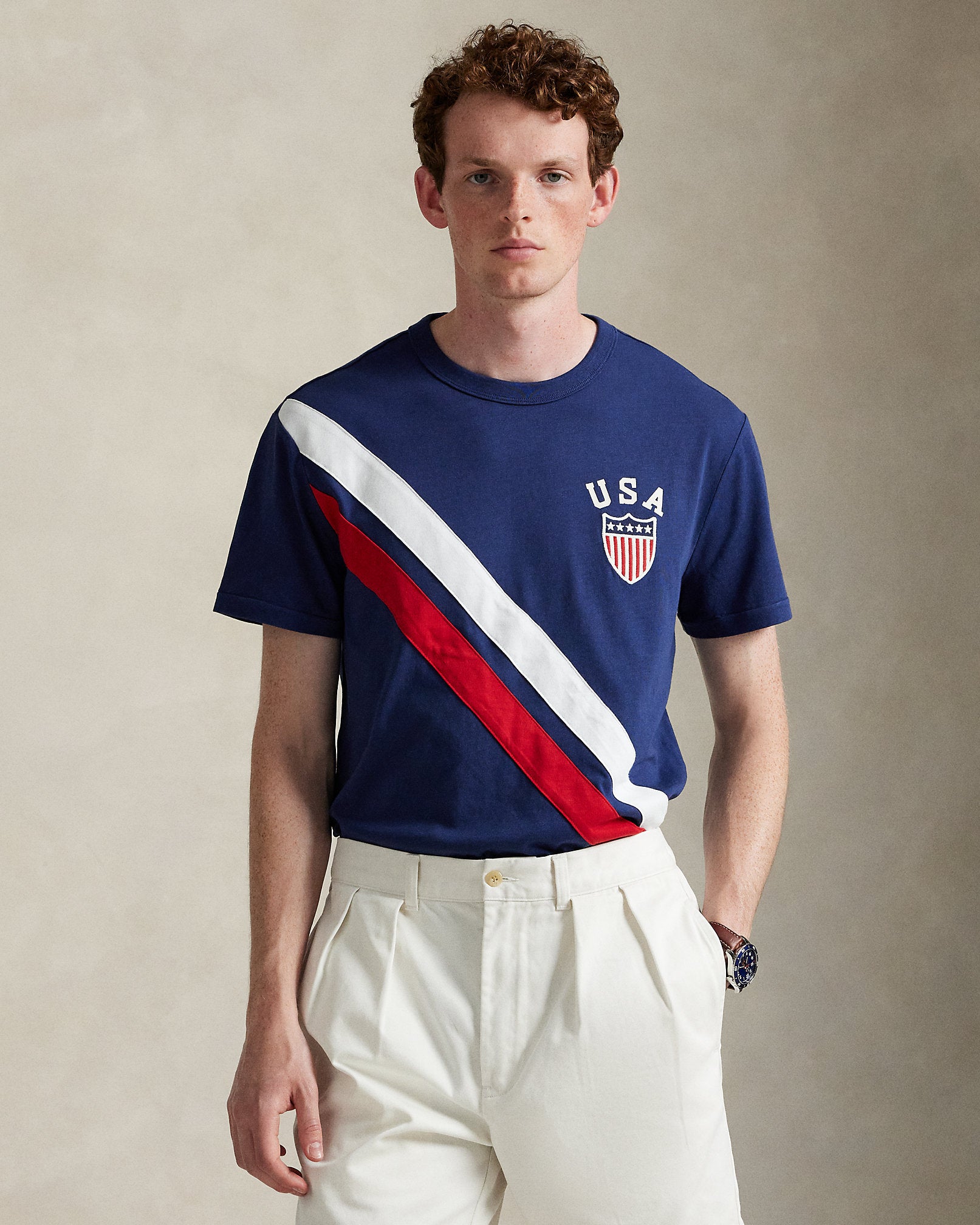 Ralph Lauren Standard Fit Jersey Graphic TShirt