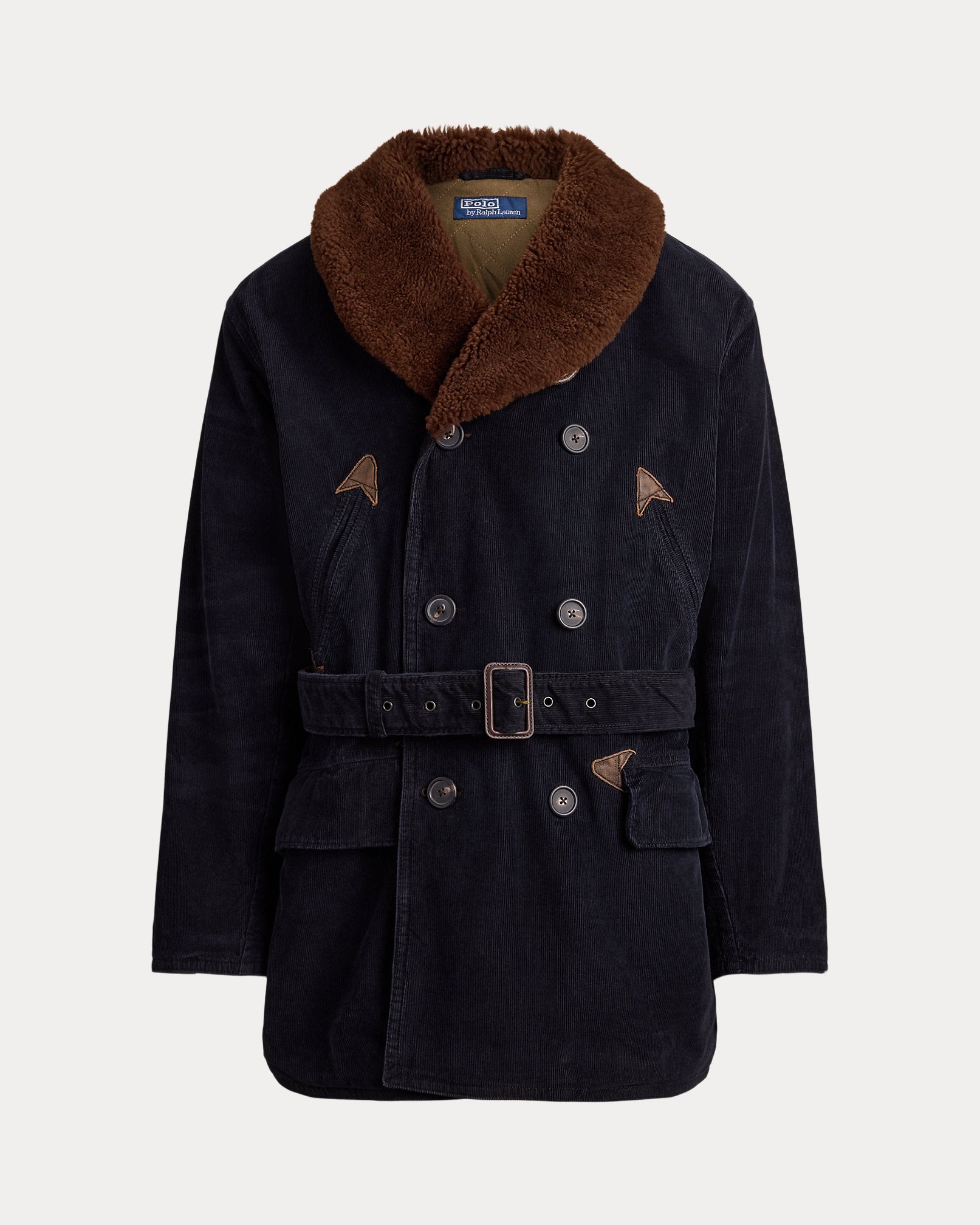 Ralph Lauren ShearlingCollar Corduroy Ranch Coat