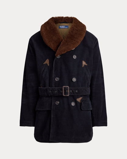 Ralph Lauren ShearlingCollar Corduroy Ranch Coat