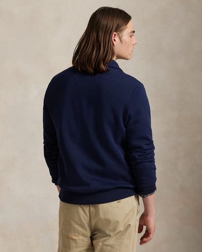 Ralph Lauren Logo Fleece QuarterZip Sweatshirt