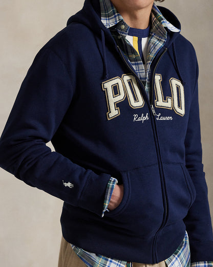 Ralph Lauren Logo Fleece FullZip Hoodie