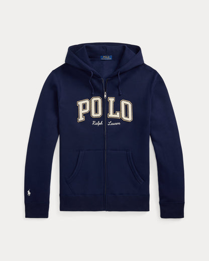 Ralph Lauren Logo Fleece FullZip Hoodie