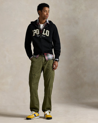 Ralph Lauren Logo Fleece FullZip Hoodie