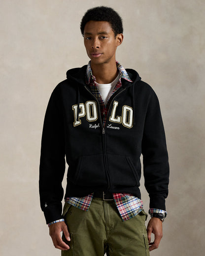Ralph Lauren Logo Fleece FullZip Hoodie