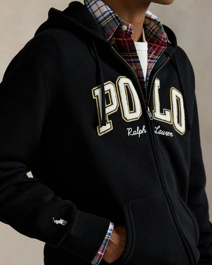 Ralph Lauren Logo Fleece FullZip Hoodie
