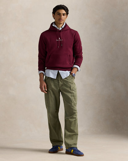 Ralph Lauren Logo DoubleKnit Hoodie