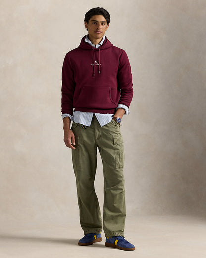 Ralph Lauren Logo DoubleKnit Hoodie