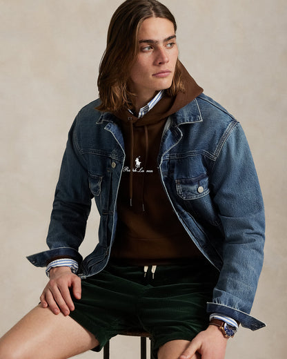 Ralph Lauren Logo DoubleKnit Hoodie