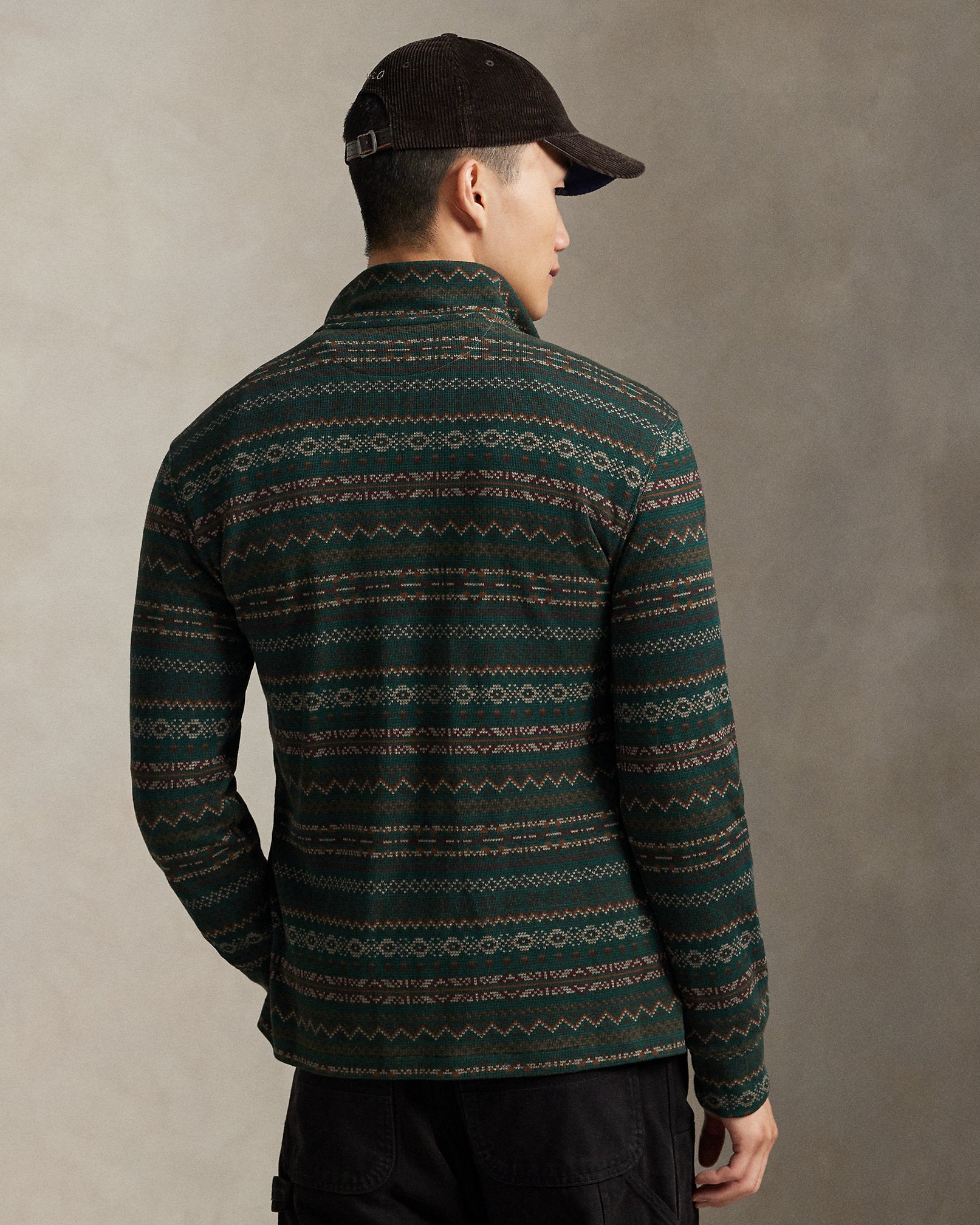 Ralph Lauren EstateRib QuarterZip Pullover
